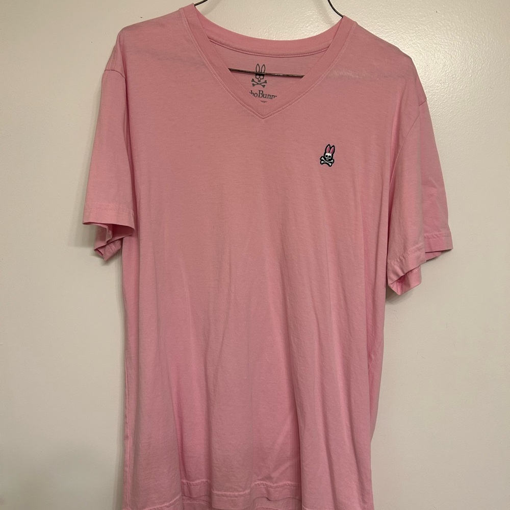 Psycho bunny soft tee. Pink.